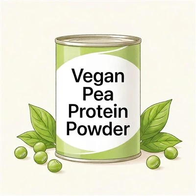 Vegan hernevalgu pulber